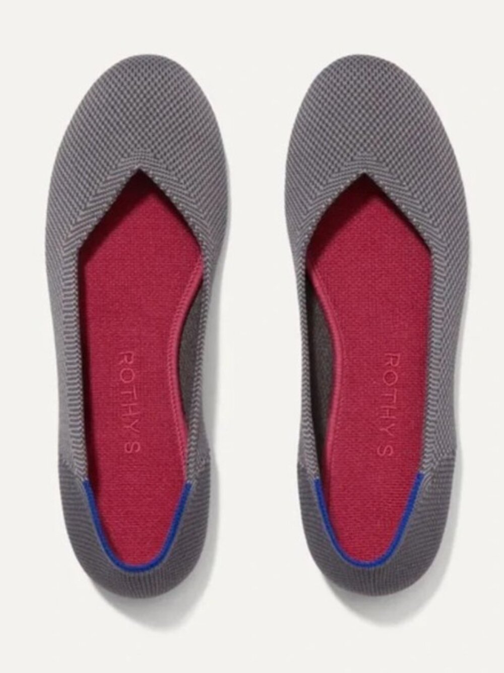 ROTHY'S The Flat Size 7.5 Slip On Knit Sustainable Shoes Sz 7.5